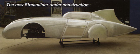 The new Streamliner under construction